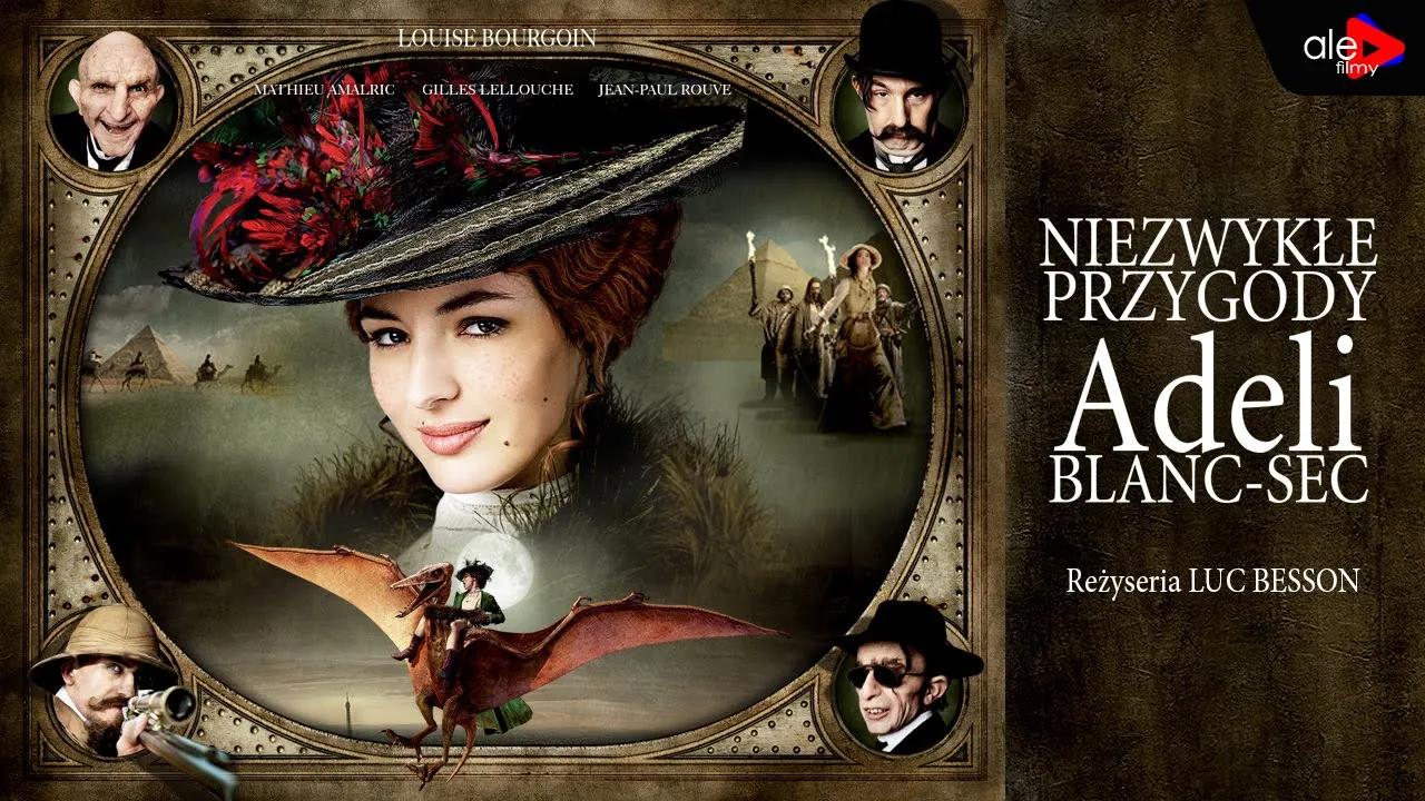 NIEZWYKŁE PRZYGODY ADELI BLANC SEC | Luc Besson | przygodowy | cały film | lektor po polsku