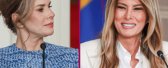 Melania Trump Marta Nawrocka