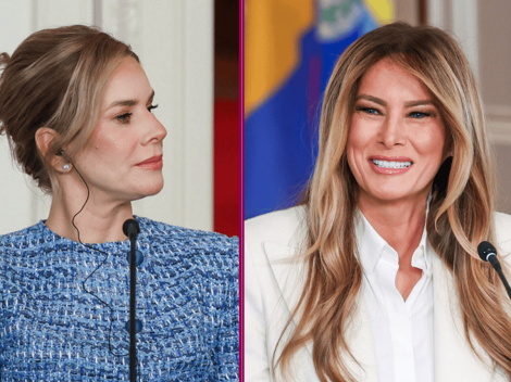 Melania Trump Marta Nawrocka