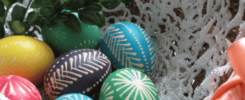 easter basket arrangement